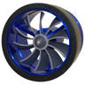 View Item Blue Car Air Filter Turbo Fan - Increase Performance & MPG - Save Fuel